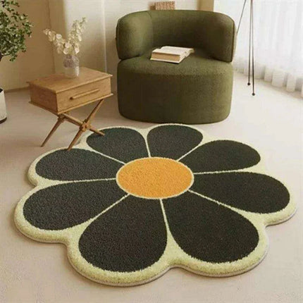 Chic Floral Non-Slip Area Rug Set for Contemporary Home Interiors