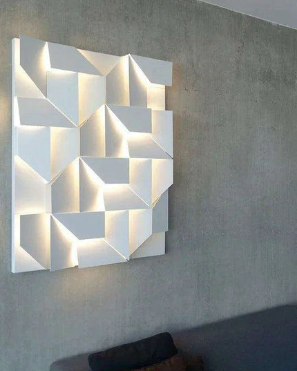 Contemporary Iron and Acrylic Wall Sconce Lighting Collection - Elegant and Multifunctional Lighting Solutions