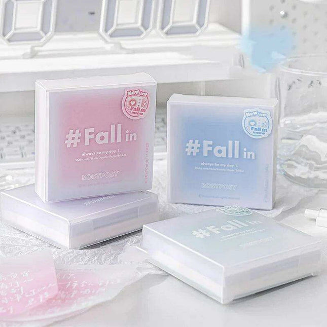 Creative Canvas: INS Gradient Smudge Memo Pad for Artistic Expression