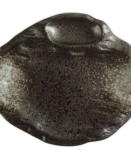 Artisanal Japanese Ceramic Plate for Elegant Dining Experiences