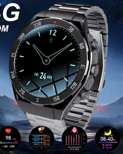 4GB Music-Streaming Smartwatch with Built-in GPS, TWS Earbuds, and Comprehensive Health Tracking Features