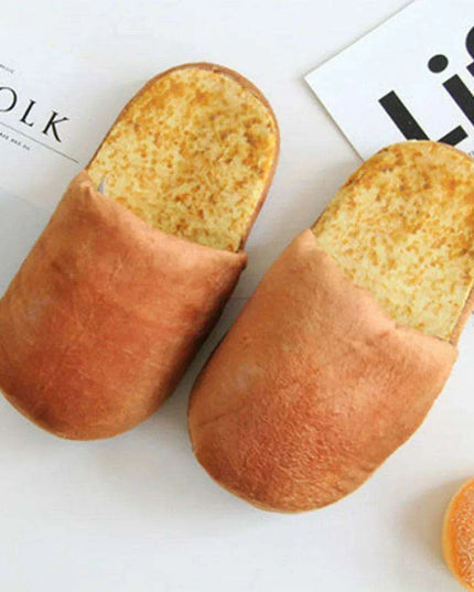 Burger Delight Cozy Slippers - Whimsical Loungewear for Autumn/Winter