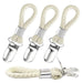 Cotton Loop Kitchen Towel Clip Hanger Set for Efficient Towel Storage and Organization