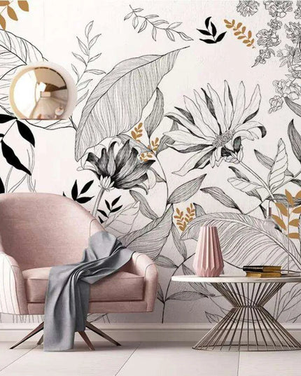 Tropical Dreamscape Abstract Wallpaper Mural