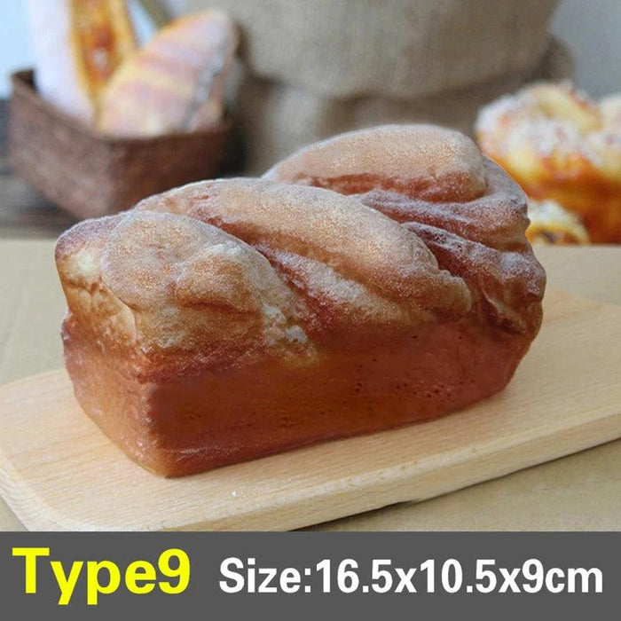 Elegant Artificial French Baguette Home Decor for Kitchen and Display
