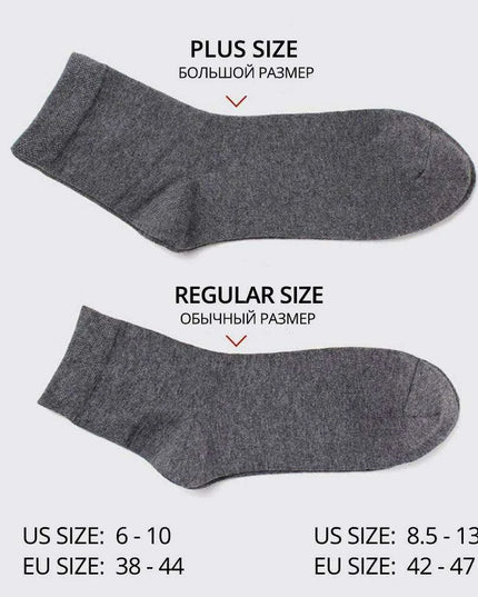 Chic Men's Cotton Dress Socks for Every Occasion