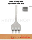 1pc 6mm 6Prong