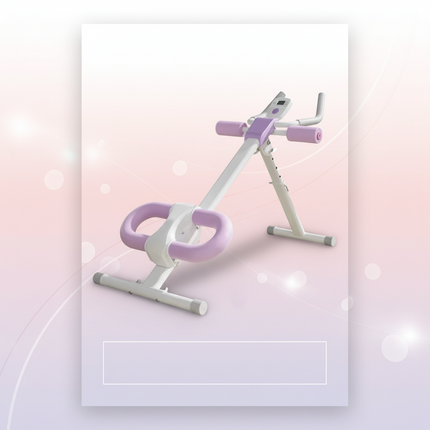 Adjustable Abdominal Trainer with LCD Display & Resistance Levels | Très Elite