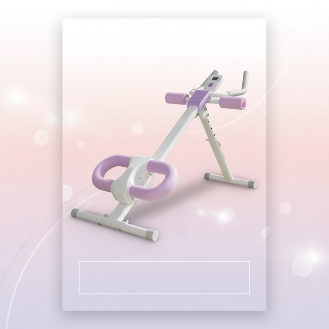 Adjustable Abdominal Trainer with LCD Display & Resistance Levels | Très Elite