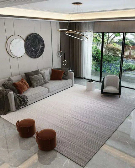 Sophisticated Modern Geometric Area Rug: Essential for Stylish Interiors