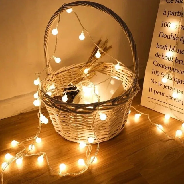 COCUCIOC 10M USB/Battery Fairy Lights - Outdoor Garden & Wedding Decor