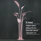 Pink 9 heads