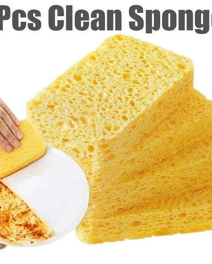 Vibrant Double-Sided Reusable Cleaning Sponges for Kitchen & Home – Choose from 1, 2, or 6 Pack Options