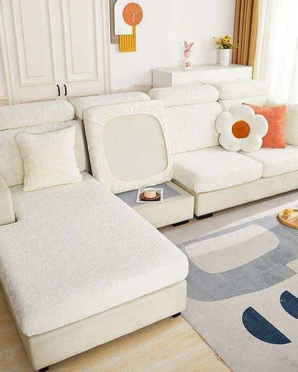 Svetanya Stretchable Jacquard Sofa Slipcover - Washable and Removable Furniture Protector