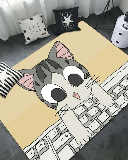 Pampered Kitty Luxury Comfort Rug Collection with Non-Slip Backing | Elevate Your Home and Feline Experience