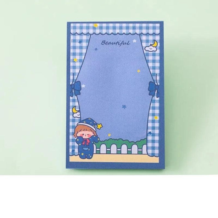 Whimsical Bear-Themed Sticky Notes Set - 80-Pieces to Brighten Your Workspace