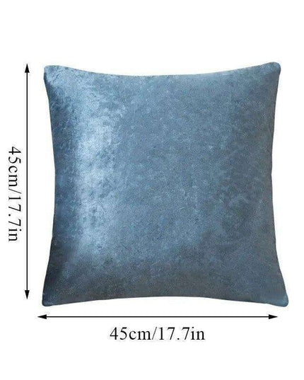 Plush Golden Velvet Pillow Cover Set - Perfect for Home, Vehicle, and Office Elegance