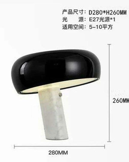 Elegant Nordic Mushroom LED Lamp for Kids' Rooms and Contemporary Living Spaces