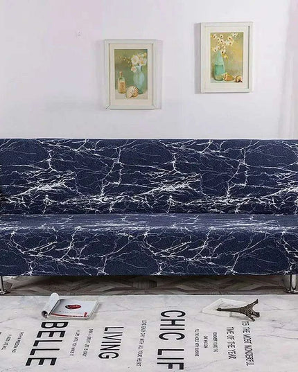 Svetanya Elegant Stretchable Slipcover for Armless Futon Sofas - Stylish Protection and Comfort