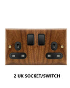 Dual UK Socket