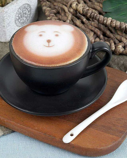 Realistic Decorative Cappuccino Cup for Elegant Home and Event Displays