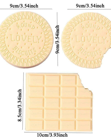 Chocolate Delight Scented Sticky Notes - Playful Memo Pad for Creative Inspiration