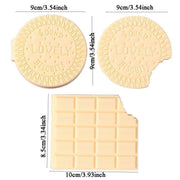 Chocolate Delight Scented Sticky Notes - Playful Memo Pad for Creative Inspiration