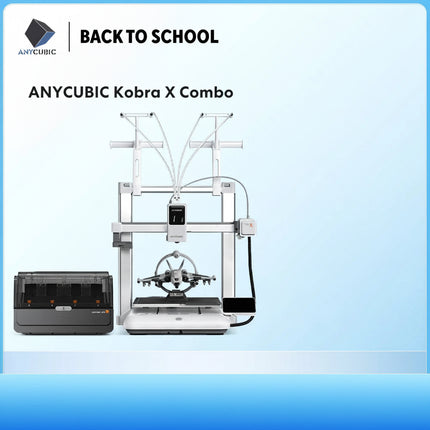 ANYCUBIC Kobra X 3D Printer - AI Detection, 600mm/s Max Speed