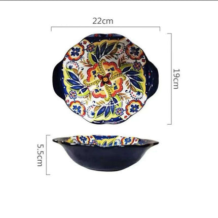 Nordic Vintage Elegance Ceramic Dining Set - Enrich Your Table with Timeless Beauty