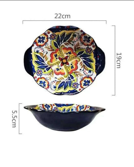 Nordic Vintage Elegance Ceramic Dining Set - Enrich Your Table with Timeless Beauty