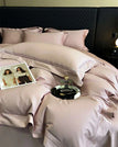 Ivory / Queen Size 4pcs / Fitted Bed Sheet
