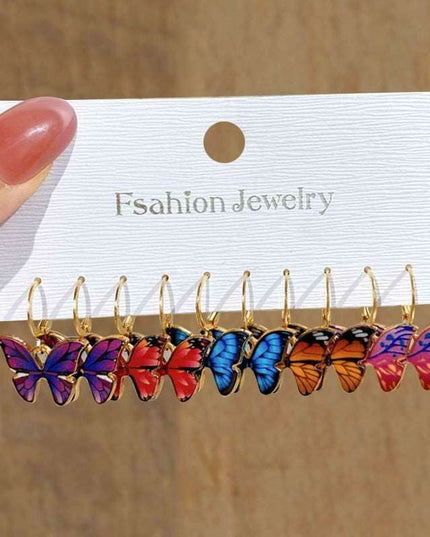 Playful Creatures Earring Set - A Fun Twist for Your Style