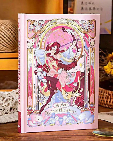 Stellar Whimsy Hardcover Journal – Colorful, Inspiring, and Imaginative Notebook