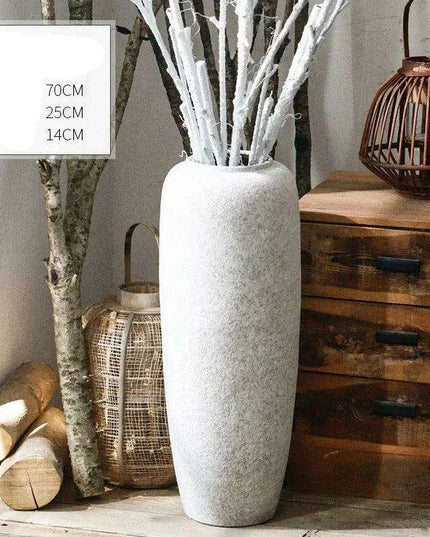 Nordic Ikebana Ceramic Vase Set for Elegant Room Decor and Plant Growth