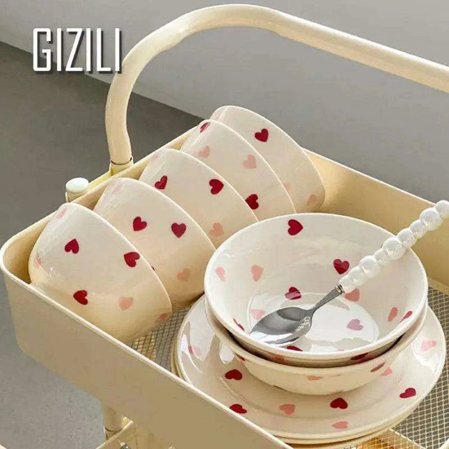 Scandinavian Chic Ceramic Dining Set for Elegant Entertaining