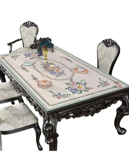 Luxurious Leather Dining Mat - Chic Protection for Memorable Meals