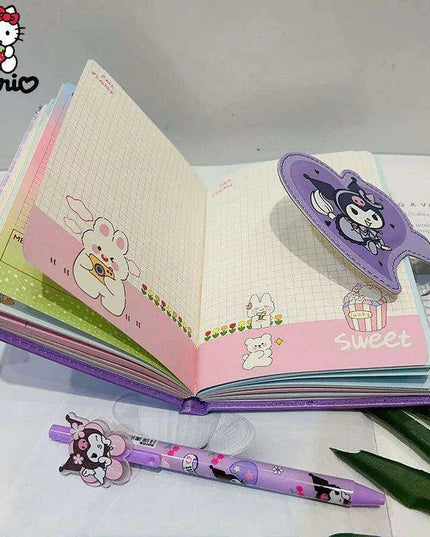 Charming Sanrio Characters Stationery Set with Gel Pens and Planner for Organization