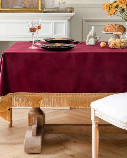 Elegant Tassel Table Linen Set for Upscale Dining Affairs