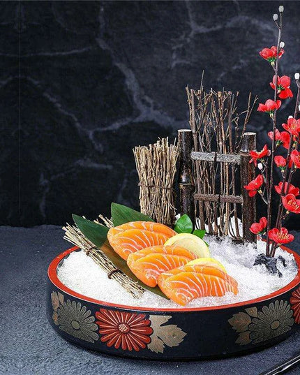 Japanese Sashimi and BBQ Swing Plate-B: Transform Your Dining Experience