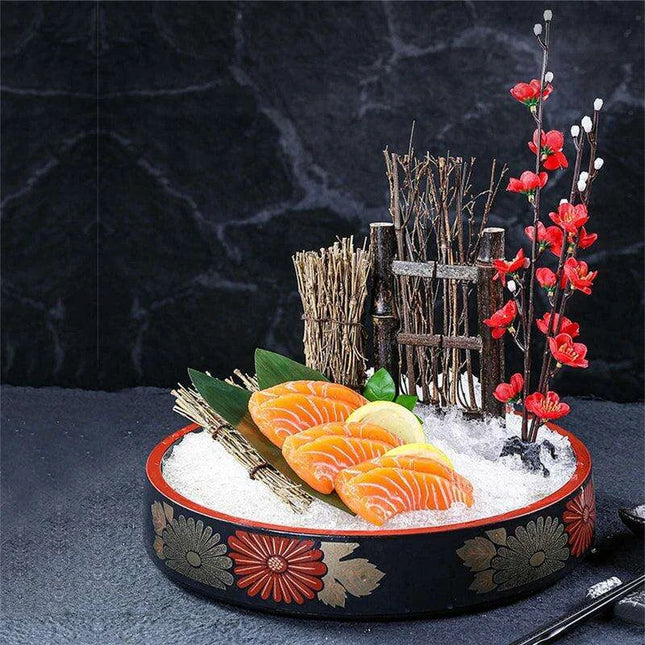 Japanese Sashimi and BBQ Swing Plate-B: Transform Your Dining Experience