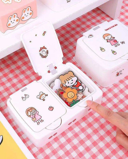 Eco-Friendly Korean-Inspired Jewelry Organizer with Glossy Finish