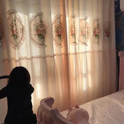 ByFamilyCurtain Korean American Blackout Curtains for Kids' Rooms