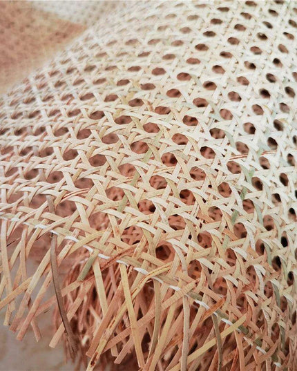 Exquisite Natural Rattan Cane Webbing for Elegant Furniture Restoration - Custom Sizes Available