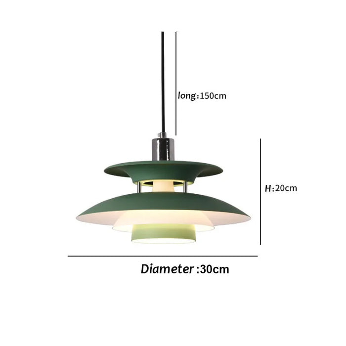 Modern LED Iron Art Chandelier - Versatile Lighting Solution for Dining Area