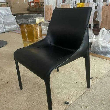 Sleek and Stylish Leather Dining Chair for Ultimate Comfort