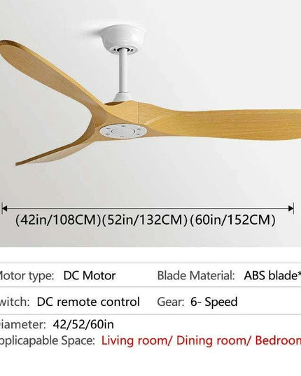 Retro Industrial Ceiling Fan with Remote Control - Chic Air Circulator for Spacious Areas