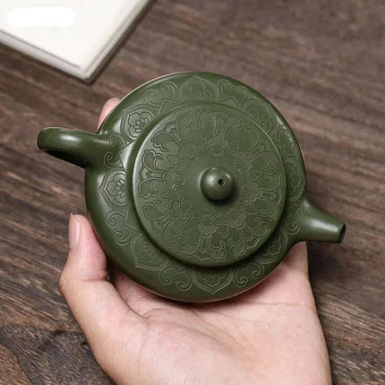 Handcrafted Yixing Purple Clay Teapot - 170ml with Built-in Infuser for Authentic Chinese Tea Experience