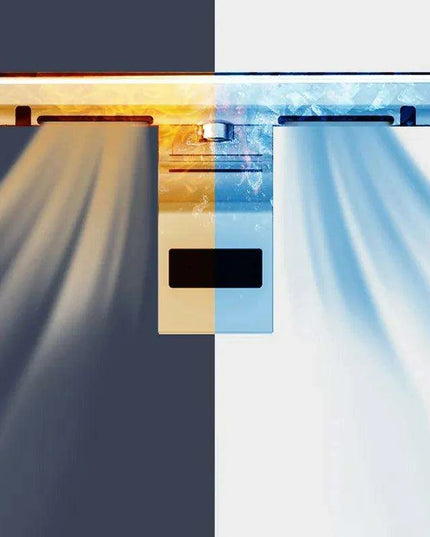 Elegant 2-in-1 Automatic Hand Dryer and Touchless Faucet for Contemporary Bathrooms and Hotels