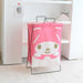Hello Kitty Stylish Foldable Laundry Hamper: Sturdy Iron Frame & Waterproof Design - Spacious Organizer