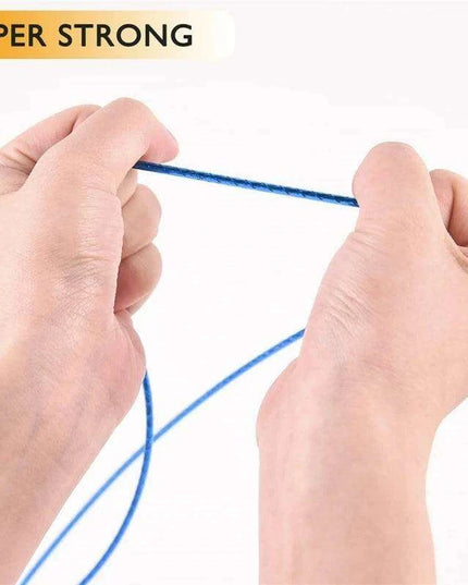 20m Heavy-Duty Steel-Cored Clothesline - Perfect for Indoor and Outdoor Use